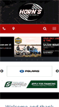 Mobile Screenshot of hornsoutdoor.com